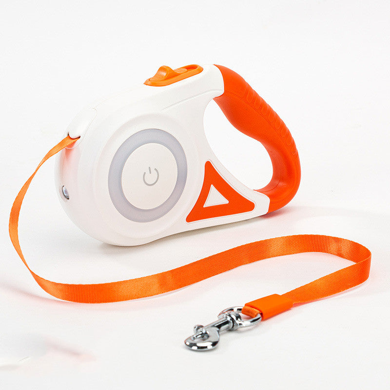 Retractable Dog Leash with Collar - Automatic Traction Rope for Small to Medium Dogs and Cats