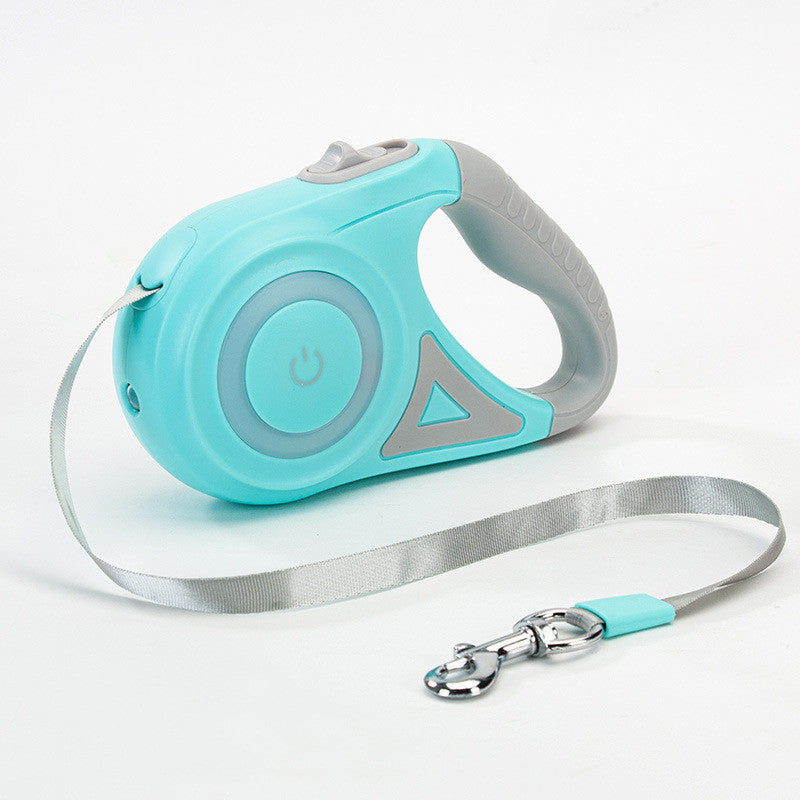 Retractable Dog Leash with Collar - Automatic Traction Rope for Small to Medium Dogs and Cats