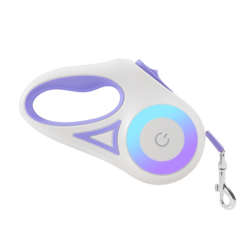 Retractable Dog Leash with Collar - Automatic Traction Rope for Small to Medium Dogs and Cats
