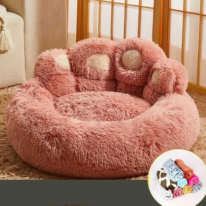 Fleece-Lined Sofa Mattress for Medium to Large Dogs, Ideal for Corgis and Golden Retrievers