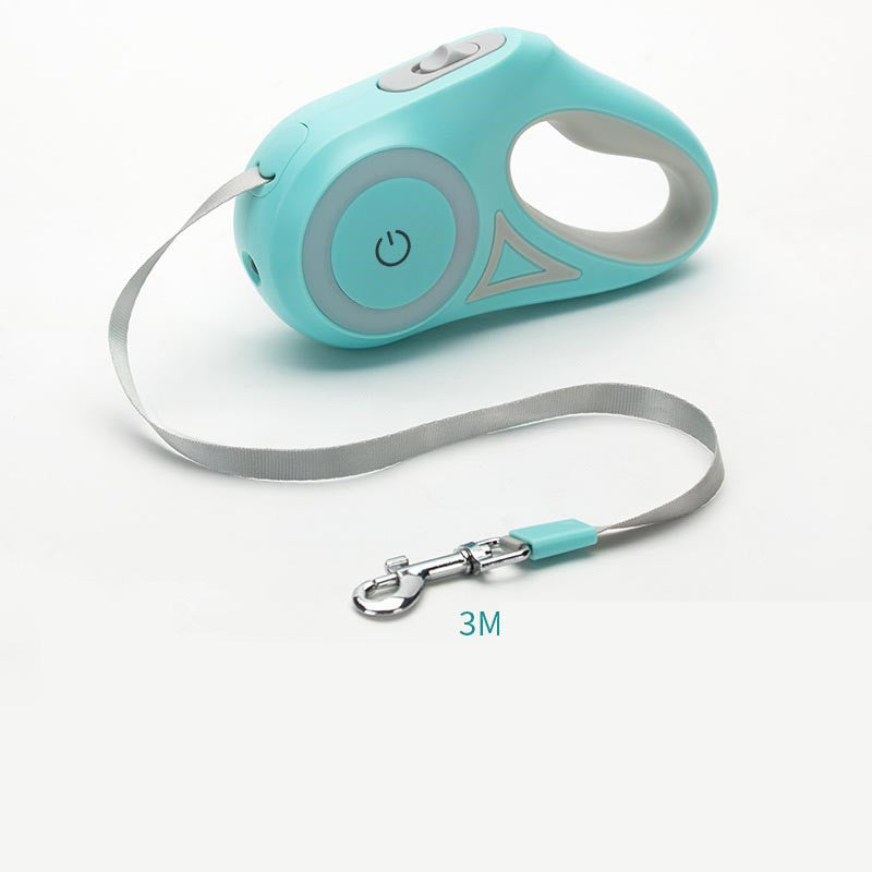 Retractable Dog Leash with Collar - Automatic Traction Rope for Small to Medium Dogs and Cats